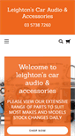 Mobile Screenshot of leightonscaraudio.com